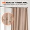 Polyester Fabric Carbon Steel Room Divider with Wheels & Privacy Curtain